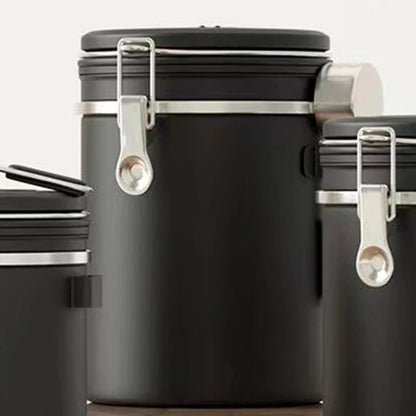 BrewSeal™ – Large Capacity Coffee Bean Vacuum Canister