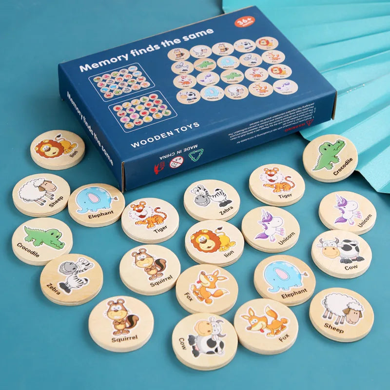 MatchMinds™ – Montessori Memory Game for Kids