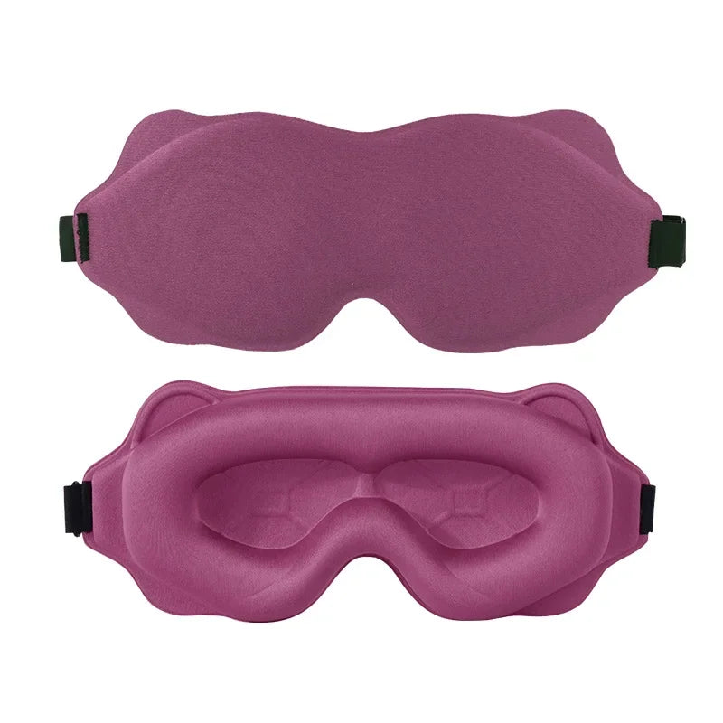 DreamAura™ Sleeping Mask – 3D Contoured Eye Cover & Light Blocking Aid
