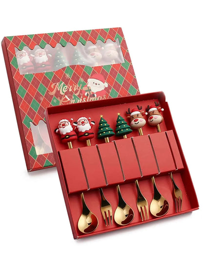 Elenware™ – Creative Stainless Steel Spoon & Fork Set
