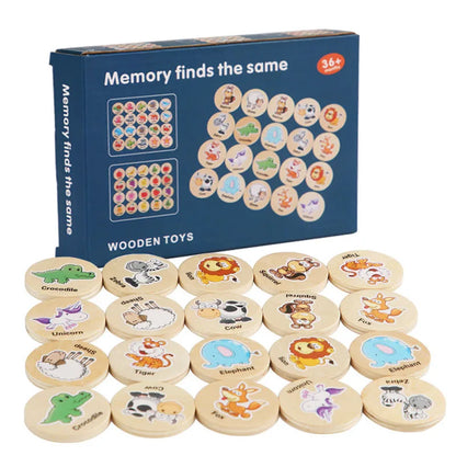 MatchMinds™ – Montessori Memory Game for Kids
