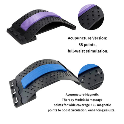 CoreRelief™ Back Massager – Fitness Lumbar Stretcher & Posture Aid