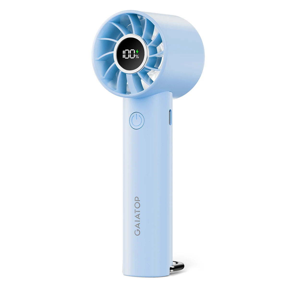 ChillBeam™ Portable Fan – Compact USB Rechargeable Handheld Fan with LED & 3 Speeds