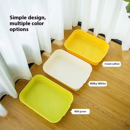 LitterLoft™ Modern Semi-Enclosed Cat Box – Elevated Design with High Walls for Kittens & Small Cats