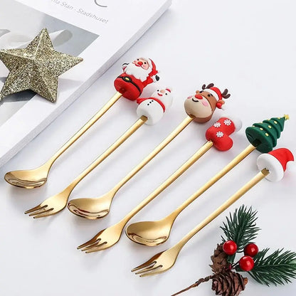 Elenware™ – Creative Stainless Steel Spoon & Fork Set