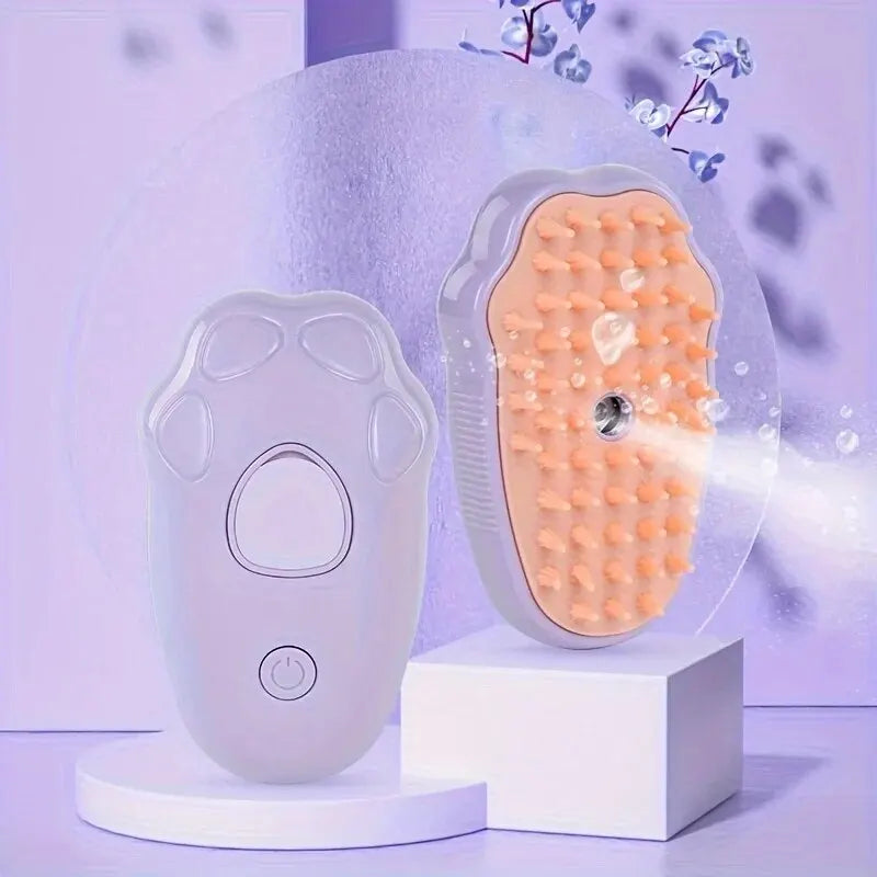 SteamPaw™ – Pet Grooming Comb with Floating Hair Removal & Tangle Care