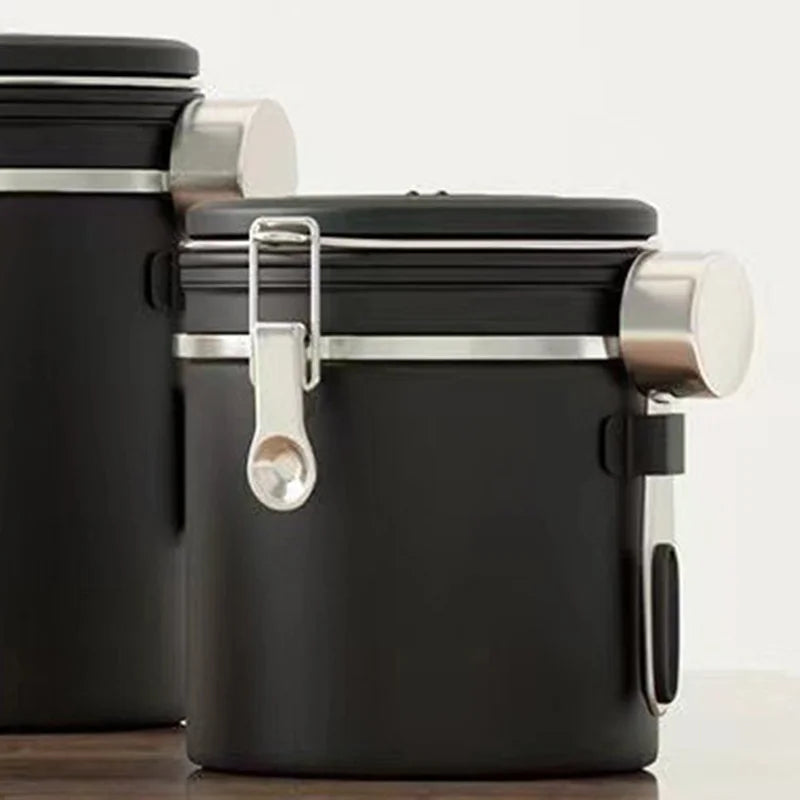 BrewSeal™ – Large Capacity Coffee Bean Vacuum Canister