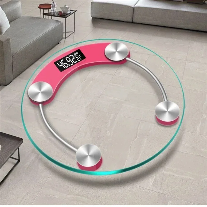 SlimSync™ – Precision Digital Bathroom Scale with LCD Display