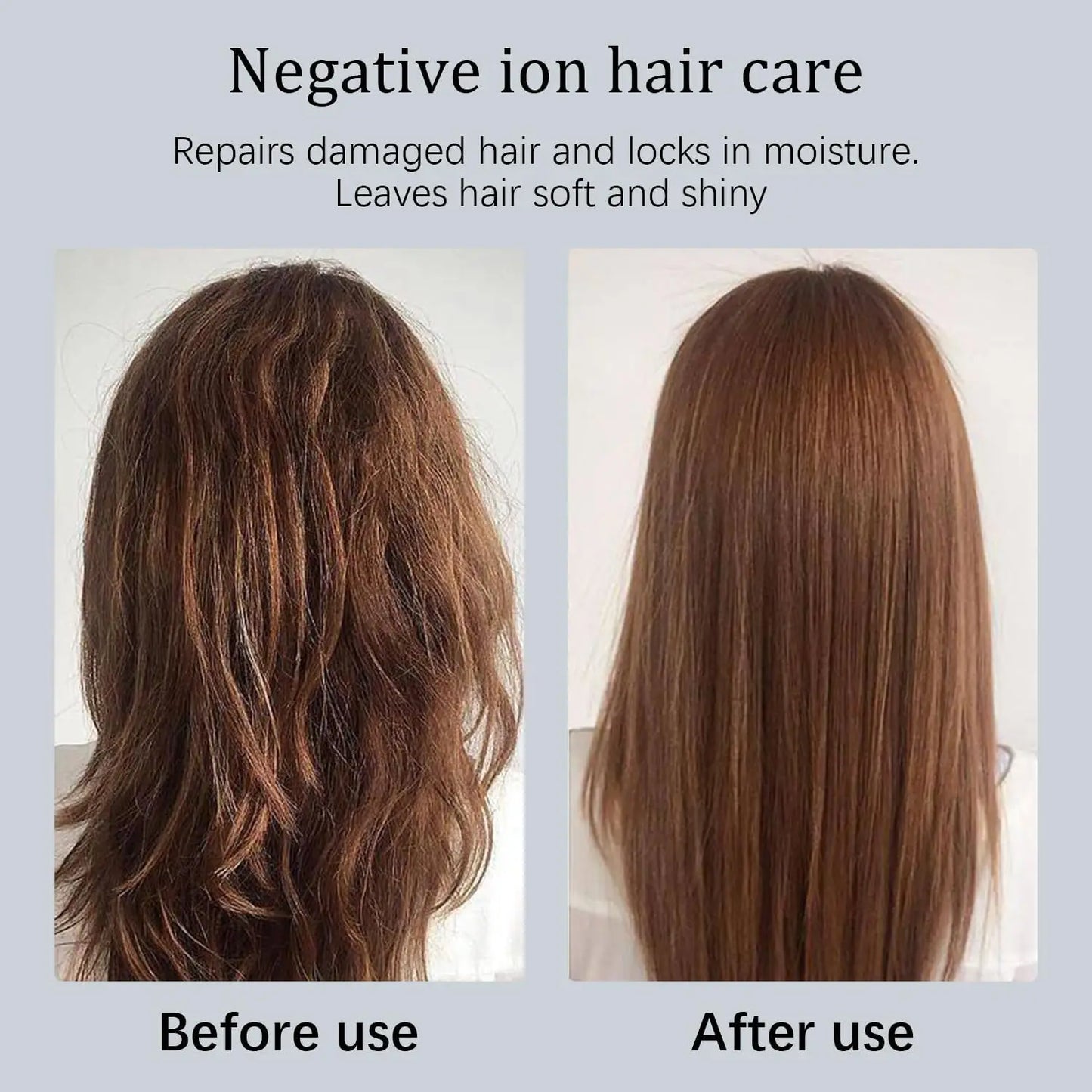Ionéla™ – 2-in-1 Straightening & Curling Brush with Negative Ion