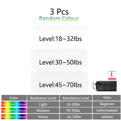 SculptFlex™ Elastic Fitness Bands – Squat, Yoga & Gym Resistance Loops