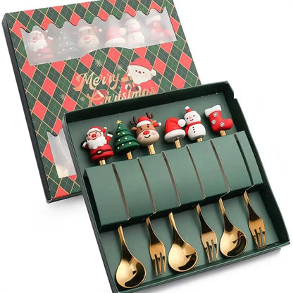 Elenware™ – Creative Stainless Steel Spoon & Fork Set