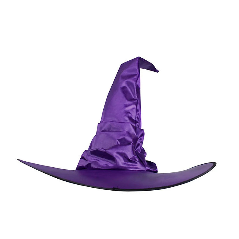 Nocturnéa™ – Foldable Black Witch Hat for Adults | Halloween, Masquerade & Cosplay Wear