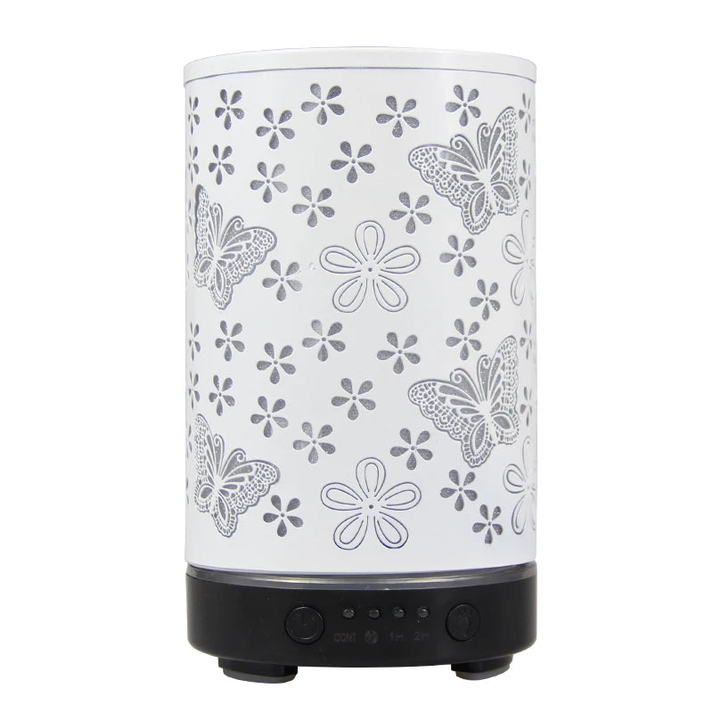 FlutterMist™ – Aromatherapy Diffuser with Metallic Butterfly LED & Cool Mist Humidifier