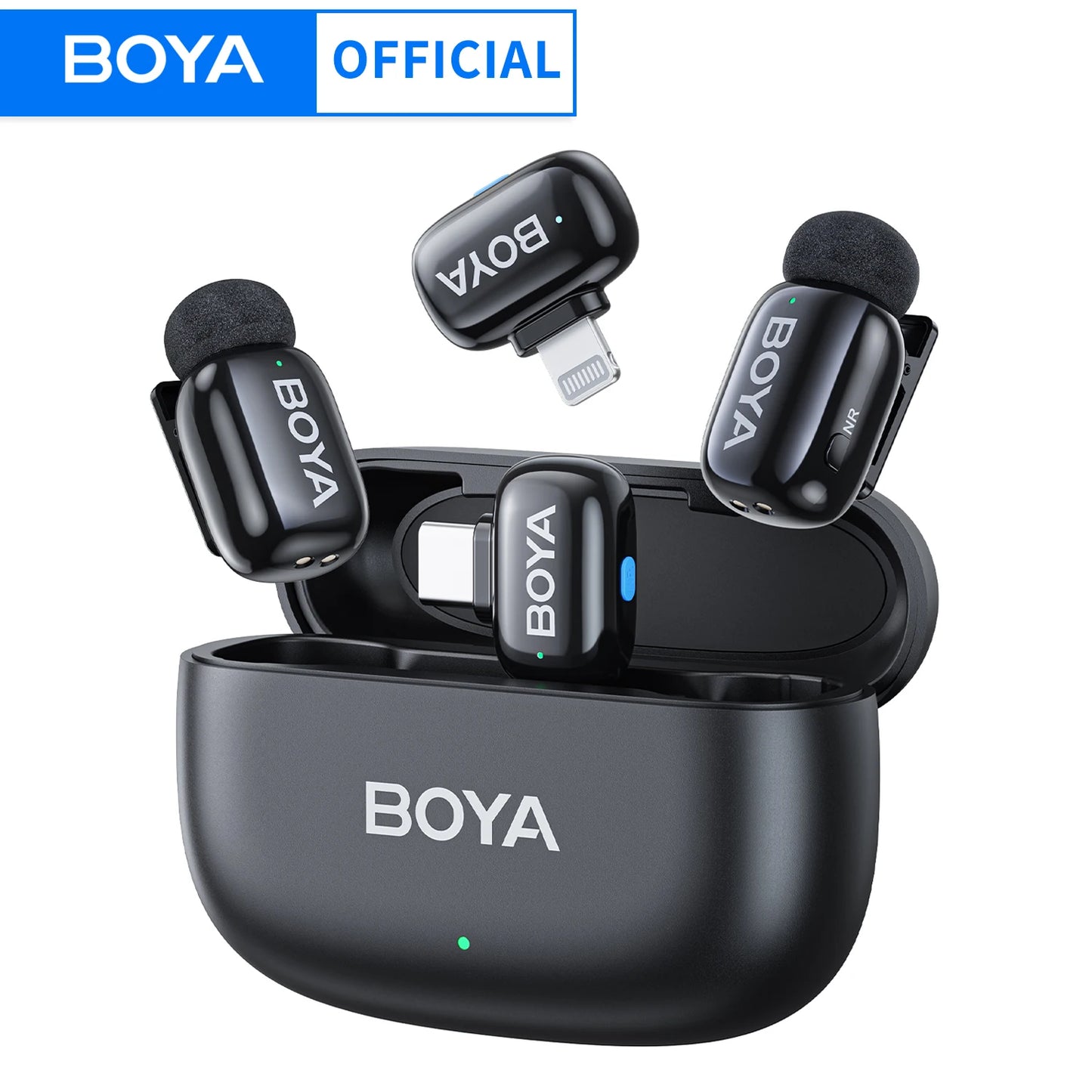 BOYA Mini Wireless Lavalier Microphone for iOS & Android