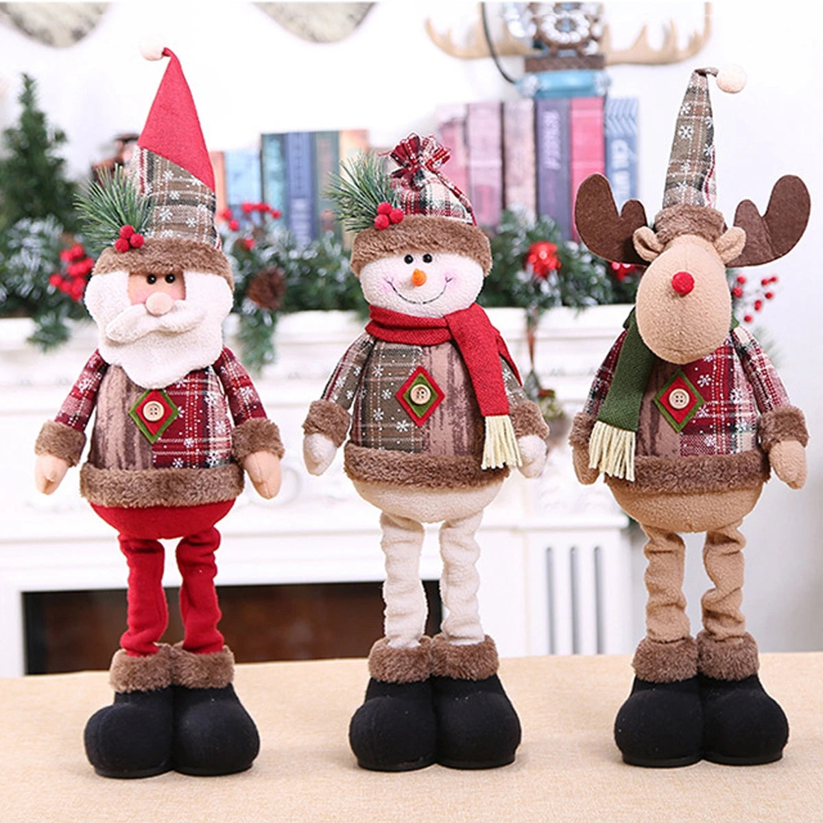 Merrivelle™ – Christmas Telescopic Doll Ornament Decoration