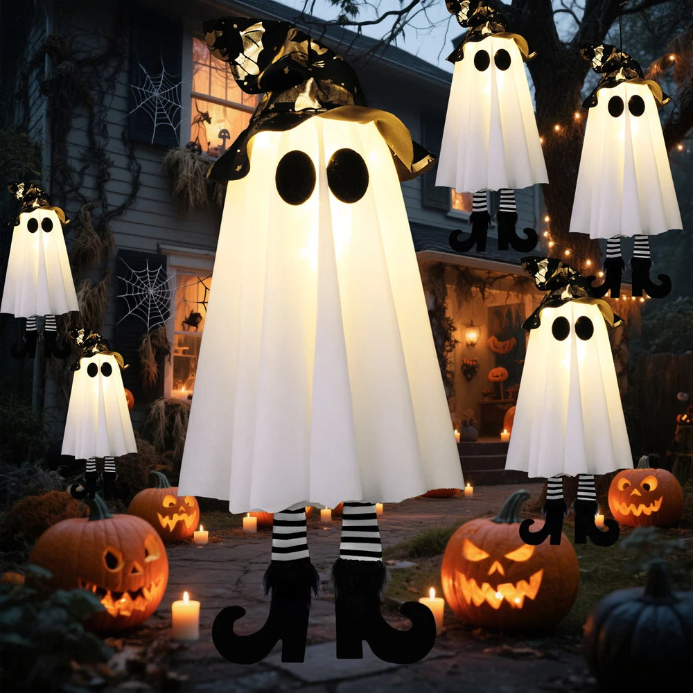 GlowSpirits™ Hanging Ghosts
