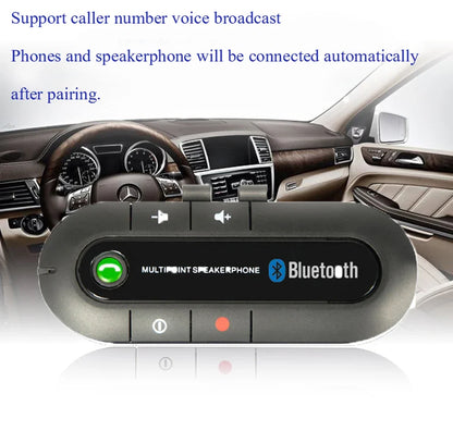KMIND Bluetooth Handsfree Car Kit with Music & Call Features