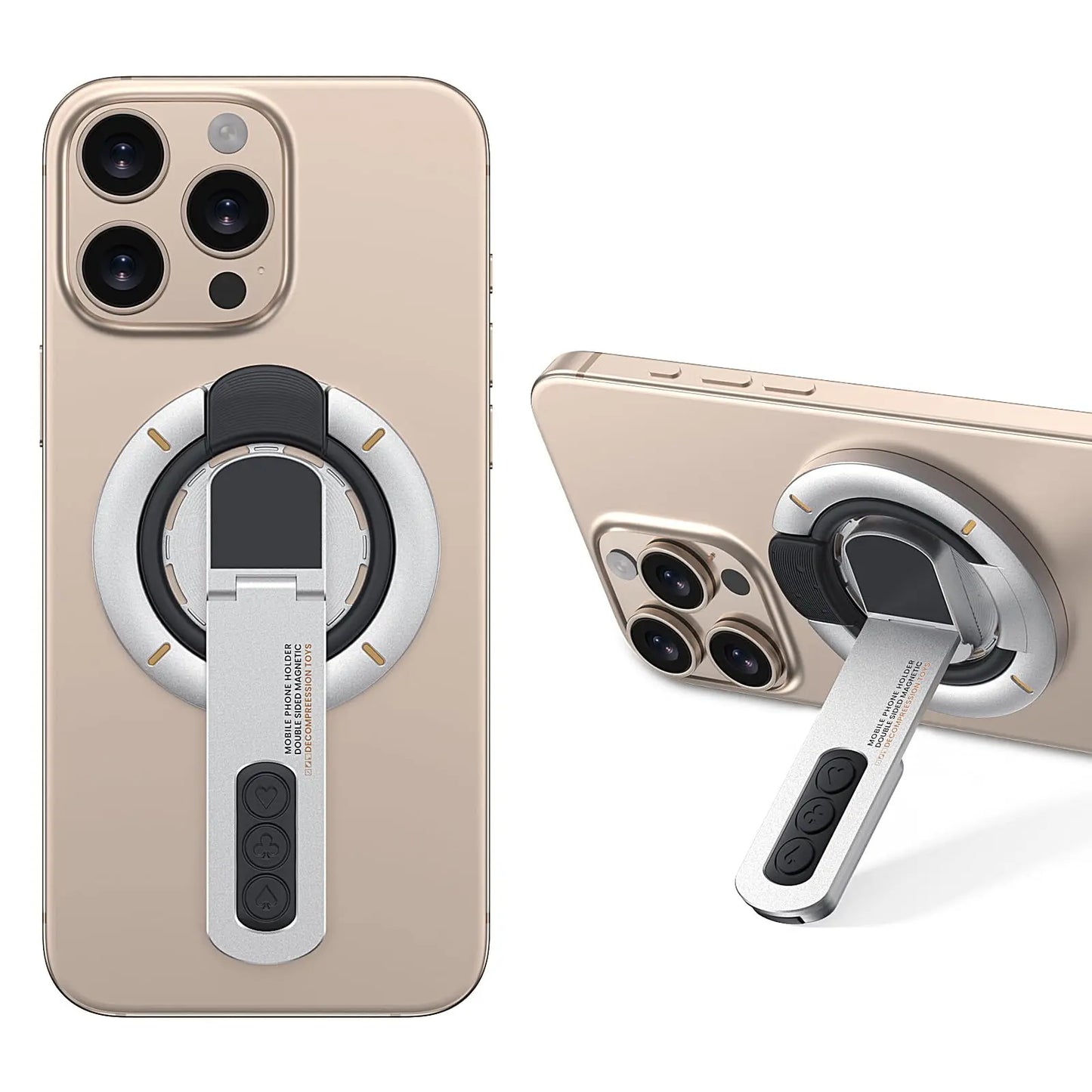 MagiHold™ – 360° Magnetic Phone Grip for iPhone & More